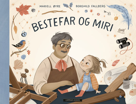 Bestefar og Miri, signert